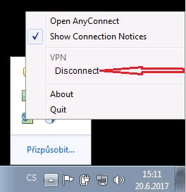 7 Odhlášení z VPN ČEZ NA ZÁVĚR S problémy a chybovými hláškami v úvodním přihlašovacím dialogu se obracejte na ServiceDesk.