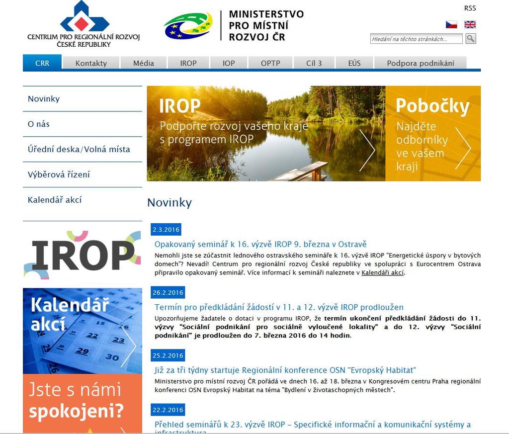 Centrum pro regionální rozvoj České republiky http://www.crr.