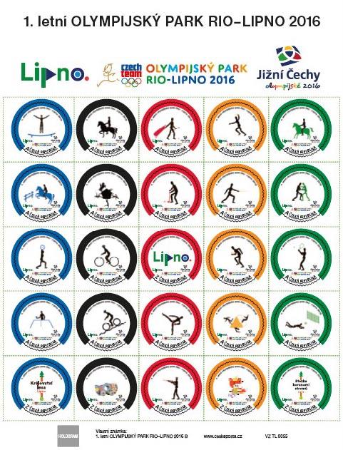 letní olympijský park RIO-LIPNO 2016 B