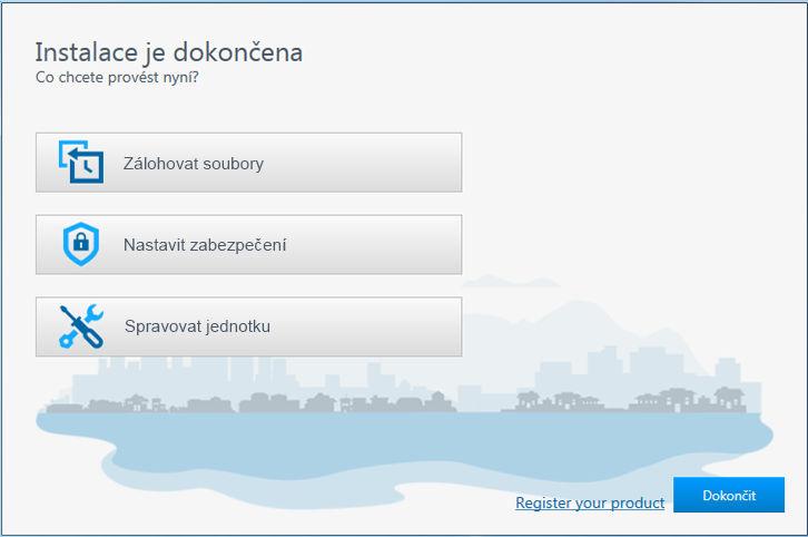 Připojení disku a zprovoznění V dialogovém okně Vlastní instalace: 1. Zaškrtněte políčka u aplikací, které chcete nainstalovat. 2.