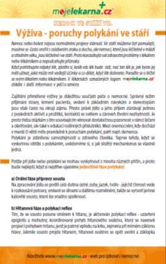 prodeji publikace Průvodce vyšším věkem - manuál pro seniory a