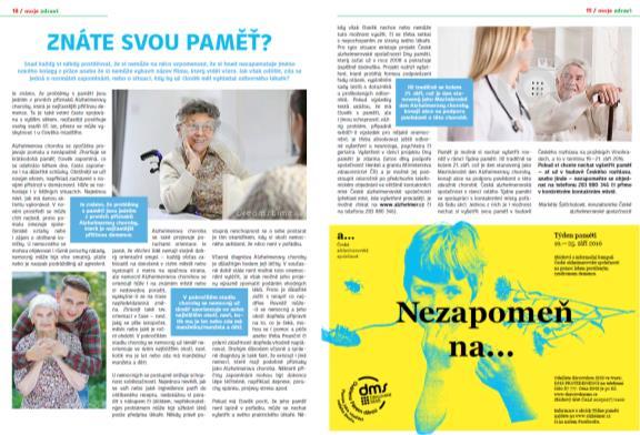 moje geriatrie) Inzerce ve