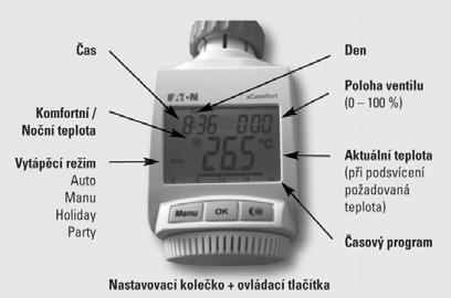 Velmi důležité je spínání zdroje tepla nebo čerpadla. Pokud je požadavek na vytápění alespoň jedné místnosti, RM zapne kotel, příp. čerpadlo s topnou nebo chladící vodou.