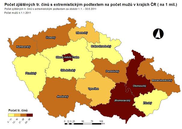 Z mapky za období 1.1. 30.9.