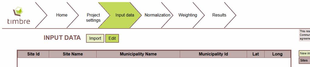 4. Testování a zdokonalování systému - několik rad Systém automaticky přeskočí na vstupní data (input data); pokud chcete systém otestovat na