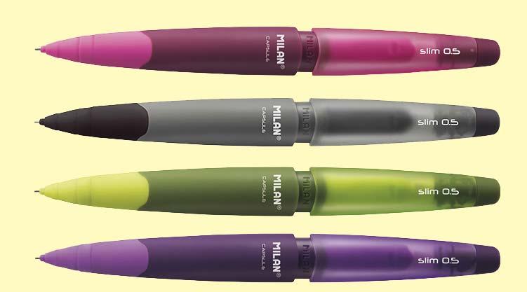 mikrotužky Mikrotužka Staedtler Graphite elegantní provedení, extra velká guma, barva stříbrná, balení 10 ks 207340 0,5 mm / šedá 16,30 207491 0,7 mm / modrá 16,30 Mikrotužka Sakota Steel mikrotužka