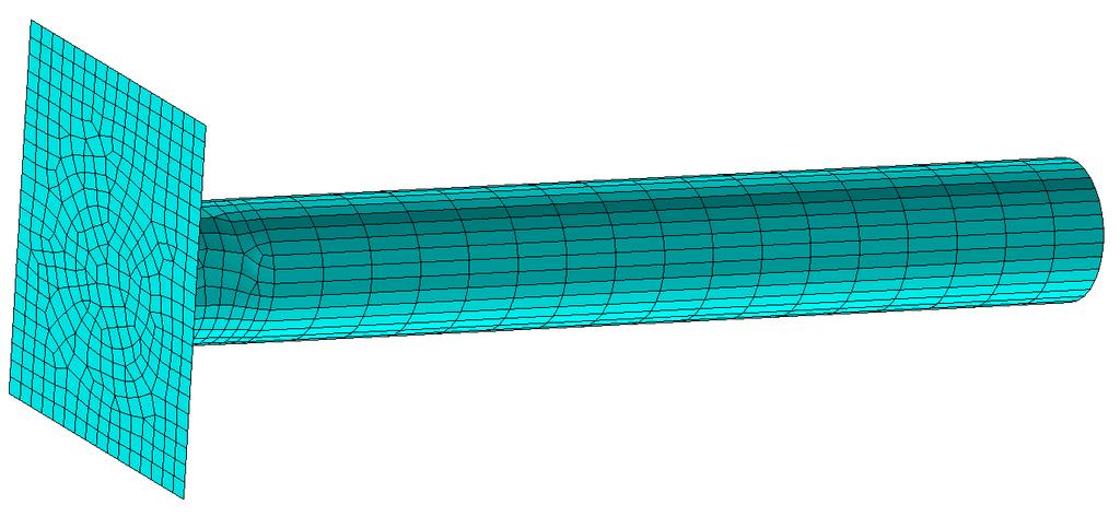 9.2.2. Konečně-prvková síť Tato kapitola je věnována metodice vytváření sítě konečnými prvky, v tomto případě skořepinovými.