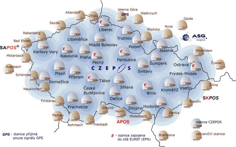 Úvod Počátky GNSS v ČSFR v r.