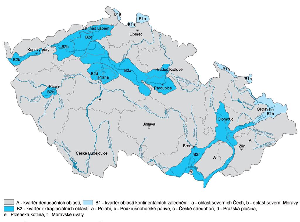 Geologie a nerostné suroviny Geologický vývoj území České republiky 142 Obr.