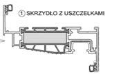 Konstrukční řešení, tvary a použité prvky jsou chráněny evropským patentem.