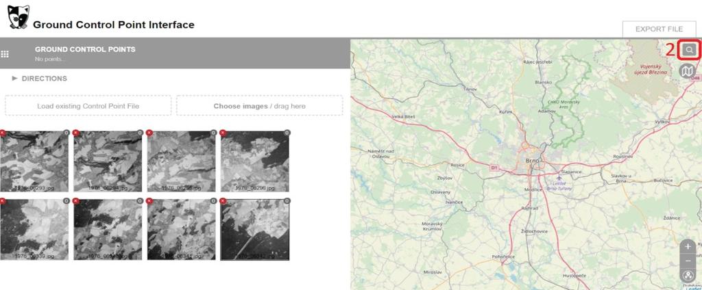 Tyto souřadnice jsou použity spolu se souřadnicemi VB v geodetickém systému pro výpočet parametrů 3D podobnostní transformace.