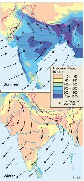 mm) Čerapundži (India) najviac zrážok za jeden rok (23 000 mm) a najviac zrážok za jeden mesiac (9 300 mm), najvyššie priemerné ročné zrážky