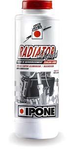 Hladilna tekočina IPONE Radiator Liquid je pripravljena in posebej razvita za preprečevanje korozije aluminija in magnezija. Njena sestava izboljšuje delovanje in zaščito vodne črpalke.