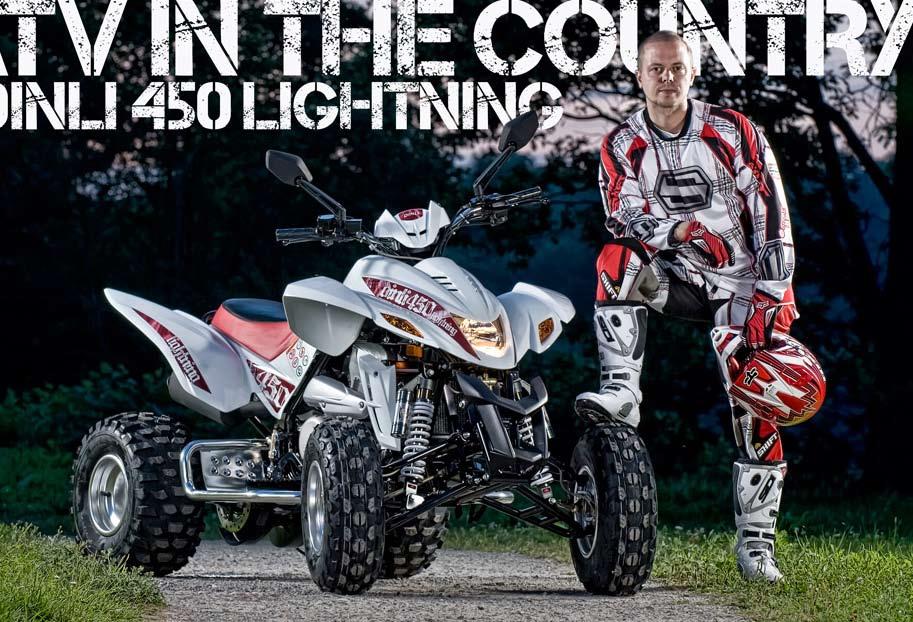 NOVO Dinli 450 Sport Motor : 4-taktni, en valj, vodno hlajenje Prostornina motorja : 448 cm3 Moč