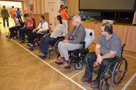 7. Boccia cup v sedmi kategoriích (dle handicapu) soutěžilo 158 pacientů 9.