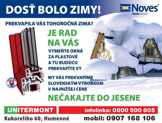 : 0918 422 190 * Predám 3-izb. byt. Tel.: 0949 555 854 * Predám 2-izbový byt pri Bille. Tel.: 0905 408 204 * Predám 2-izbový byt v pôvodnom stave v centre. Tel.: 0908 319 350 * Predám veľký 2-izb.