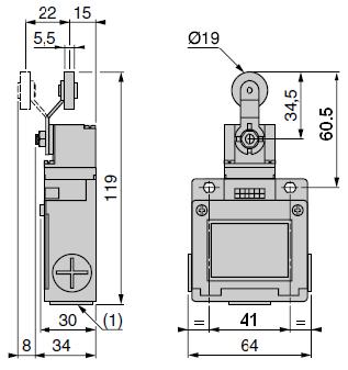 Rozměry závitových otvorů (mezipříruby GN10 v mm ): DN 50-65 DN 80-200 DN 250-00 DN 50-400 DN 450-600 DN 700 Délka závitu pro slepé otvory DN 50 65 80 100 125 150 200 250 00 50 400 450 500 600 700 Ø