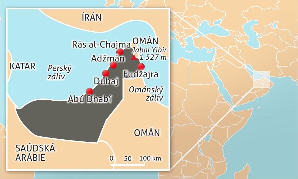 UTB ve Zlíně, Fakulta logistiky a krizového řízení 24 4 SPOJENÉ ARABSKÉ EMIRÁTY Spojené arabské emiráty (dále SAE), oficiálním názvem Al-Imarát al-arabíja al-muttahida se nacházejí v jihovýchodní