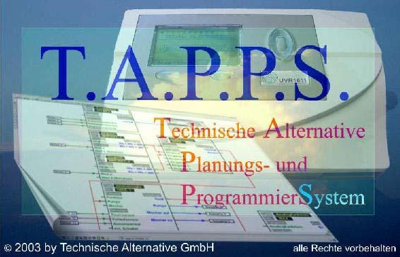 Technische Alternative elektronische Steuerungsgerätegesellschaft mbh. A-3872 Amaliendorf, Langestr. 124, Fax 02862 53635 7 TAPPS Hotline: SUNPOWER s.r.o., tel. 603 516 197, web: www.sunpower.