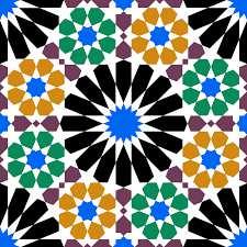 13.4 Středová souměrnost Obrázek 90: Alhambra, kachel(https://openclipart.org/detail/224123/alhambra-tile) Definice 6.