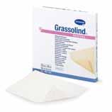 Grassolind neutral Krytí s neutrální mastí Ošetřování ran Charakteristika Mastný síťový tyl z bavlněného základu s velkými oky, který je impregnovaný mastí: bílá vazelína, diglycerolester mono- a