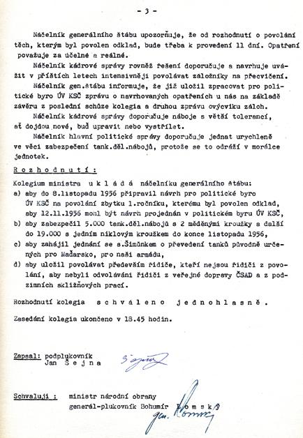 127 VÚA-VHA Praha, fond MNO Sekretariát ministra/kolegium