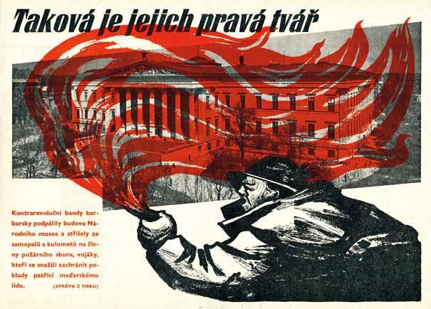 191 30) 1956, Praha agitační letáky k