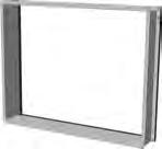 KOMFORTNÍ KOMPAKTNÍ VĚTRACÍ JEDNOTKA CKL PŘIPOJOVACÍ PŘÍSLUŠENSTVÍ TLUMÍCÍ RÁM 596 x 205 mm pro CKL-iV-1300 (sada = 4 kusy) 596 x 307 mm pro CKL-iV-2200 (sada = 4 kusy) 799 x 307 mm pro CKL-iV-3000