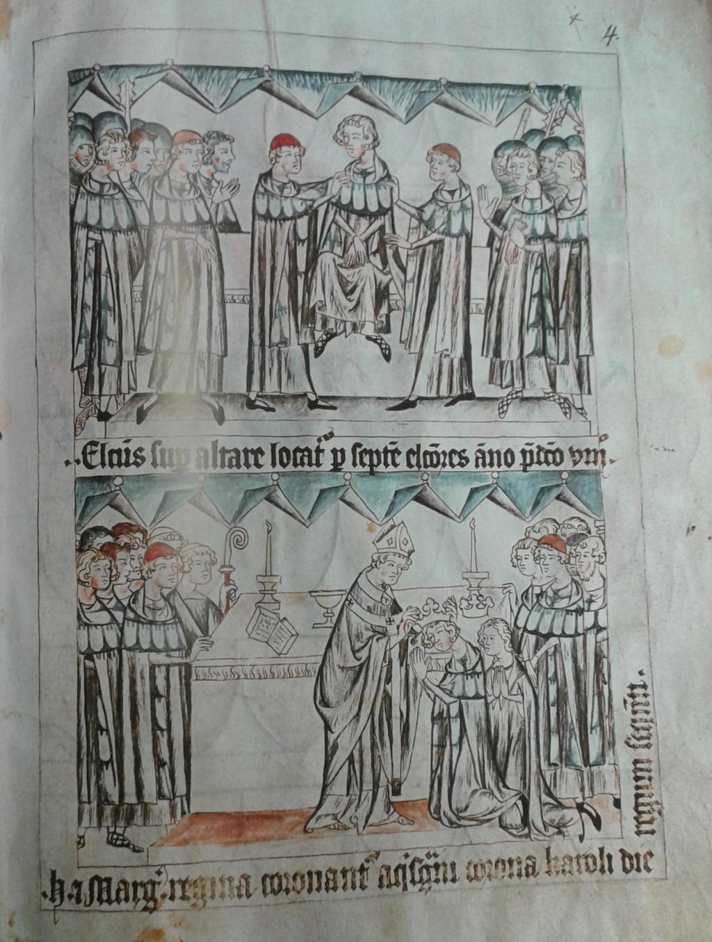 7. Codex Balduini/Balduineum, kol. 1340, Jindřich VII.