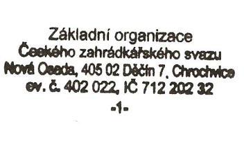 1 V Děčíně dne 20. 4. 2013 OSADNÍ ŘÁD LOKALITY NOVÁ OSADA Společenství vlastníků parcel v lokalitě Nová Osada, Děčín 7, katastrální území Chrochvice č.