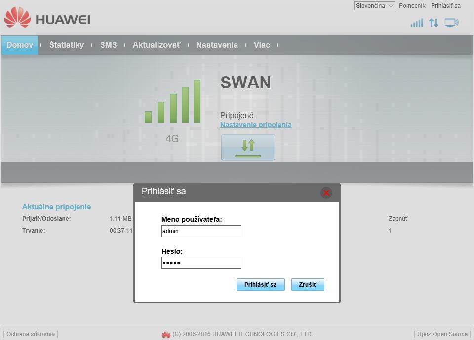 SWAN a.s., Borská 6, Bratislava, tel.: , Návod na inštaláciu. 4G WiFi  routra Huawei B310 - PDF Free Download