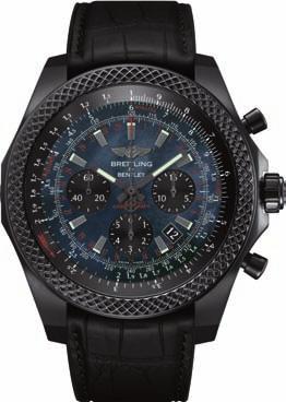 Bentley Supersport B55, SuperQuartz, titan, tachymetr, chronograf, safírové sklo, trvalý kalendář s týdenním zobrazením, vodotěsnost 100