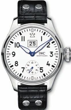 IWC 1 2 3 4 5 1. Big Pilot s Watch Big Date Edition 150 Years, LE 150 ks, ruční nátah, ocel, rez.