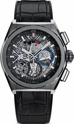 Chronomaster El Primero Full Open, automat, ocel, rez. chodu 50 hod.