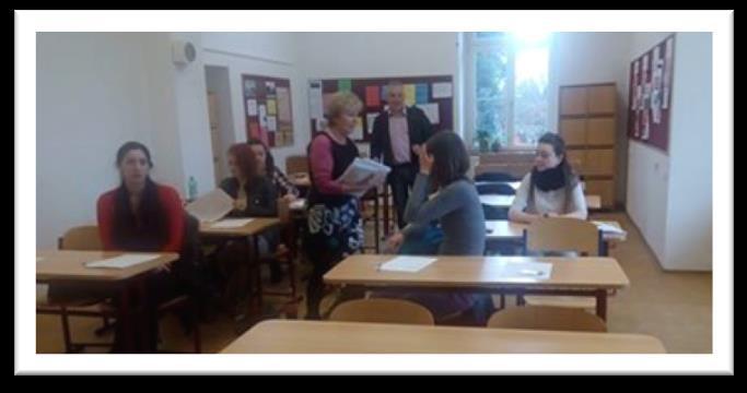 Dopoledne probíhaly prezentace v jednotlivých třídách a odpoledne stážisté trávili v hostitelských rodináchanebo se účastnili odpoledních programů.