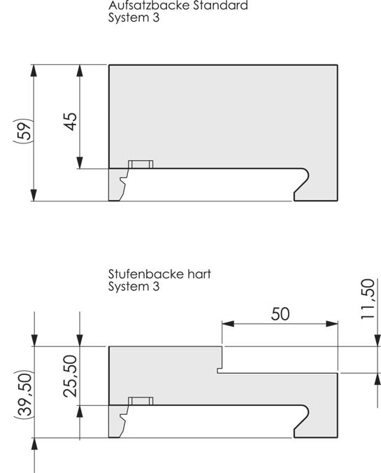 několikrát Stupňovité čelisti Systém Šířk čelistí 27870 mm 2 65 (168,00) 203 2 80