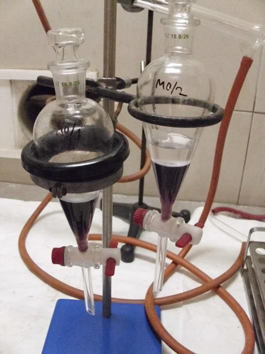 8) Sorbent byl aktivován 3 ml hexanu a průtok činidla kolonkou byl vždy regulován na 1-2 kapky za sekundu, což je podle dostupných zdrojů ideální průtok pro SPE [67].