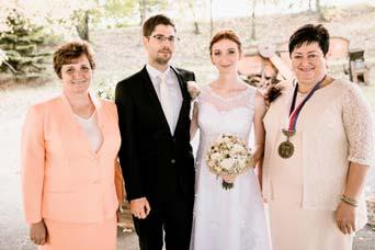 Michaela Hájková a Petr Zeman Michaela Šenkyříková a Petr Štěpánek Gabriela Moravčíková a Michal Plaček Miloslava Jánská a
