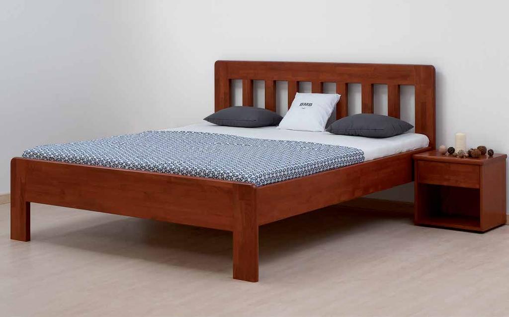 jednolůžka a dvoulůžka ELLA dream dokonalé sny v přírodním dřevu Přírodní masivní dřevo 180x200,