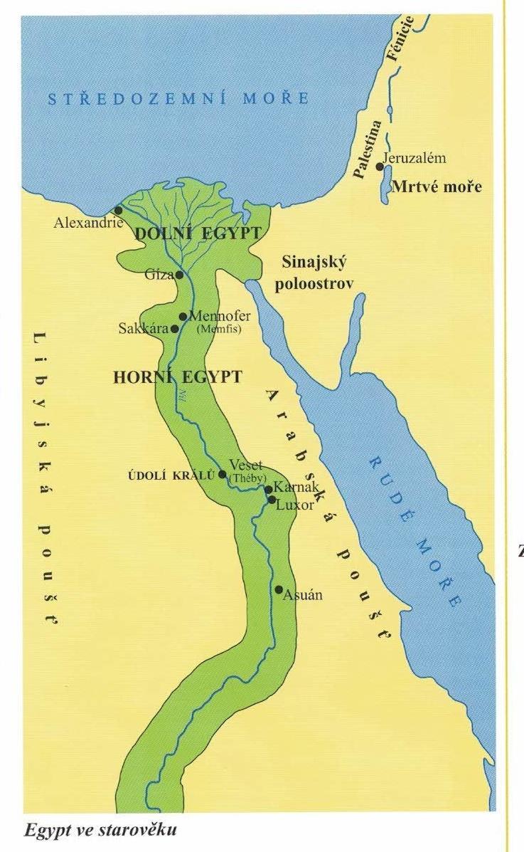 Starověký Egypt. Přírodní a životní podmínky - PDF Stažení zdarma