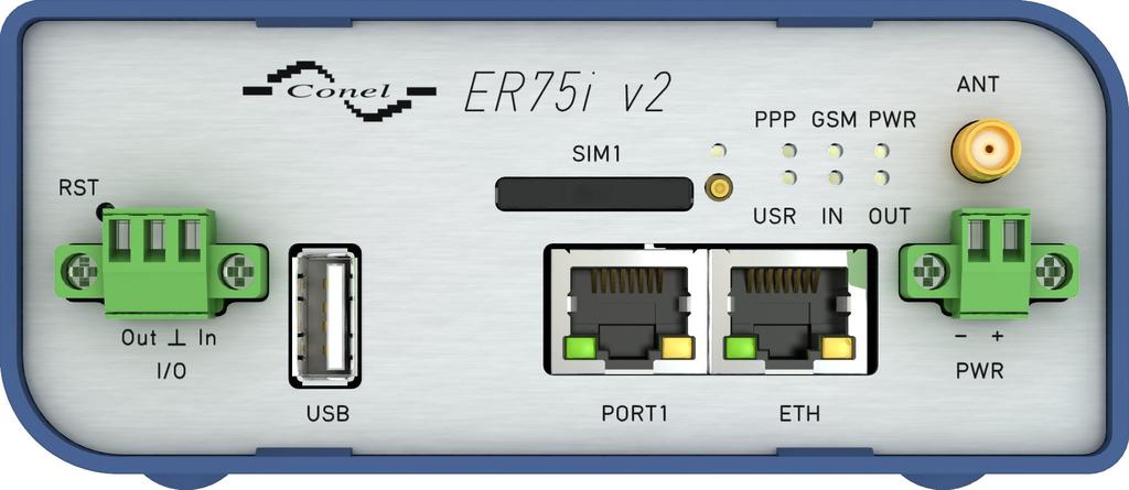 ER75i v2 5. Provedení routeru 5.