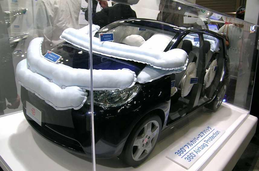 Obr. 44 Systém airbagů