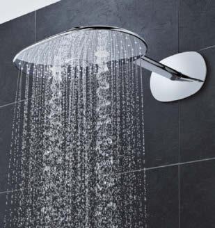 A díky ovládacímu systému GROHE SmartControl si můžete vychutnat více těchto režimů současně.
