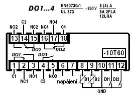 zařízení, 12/24 V st/ss IR33W7LR20 230V st IR33W7H*20 Termostaty řady IR33Z jsou určeny