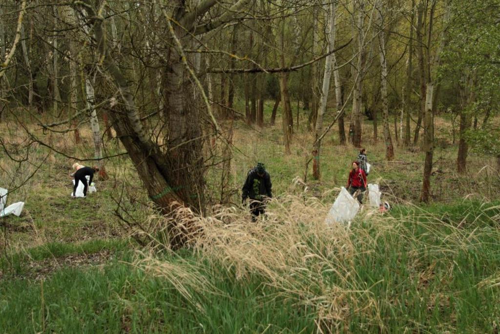 Obr. 11: Ukliďme svět, ukliďme Česko V sobotu 8.4.017 se zapojilo 10 dobrovolníků do akce Ukliďme svět, ukliďme Česko pořádané ekocentrem Huslík.