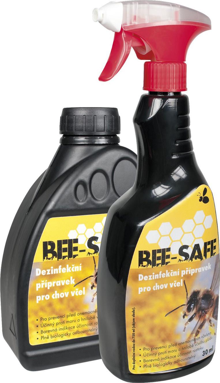 62 Do tržní sítě jsou tyto přípravky uváděny pod různými názvy. Pro včelařství je registrovaným přípravkem BEE-SAFE.