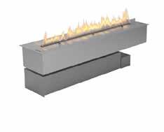 BIOKRBY 9 240 Fire Line Automatic 3 XL Technológia BEV (Technológia horiacich výparov etanolu) Možná výroba na mieru Regulácia veľkosti plameňa - 6 stupňov Kompatibilný s,,smart Home System Použitie