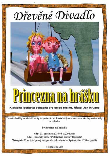 KULTURA Šárka Rousková, Čeenka Sybie Proksch, Poezie SOBOTA 15. 12. 2018, 14.00 18.