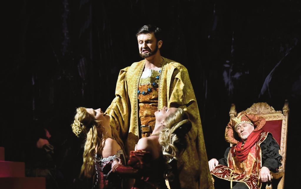 Dušan Růžička Anatolij Orel DĚJ OPERY 1. jednání Na dvoře vévody se lidé baví.