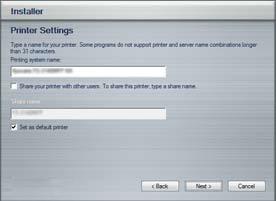 Příprava před použitím > Instalace softwaru 3 Instalace s použitím režimu Express Mode.